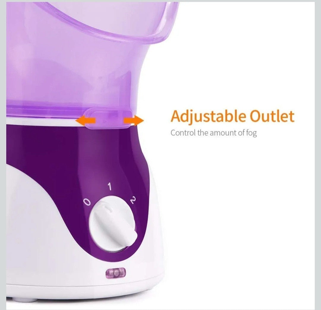 Facial Skin Care Steamer Pro Face Sprayer SPA Pores Steam Clean Sauna Mist UK