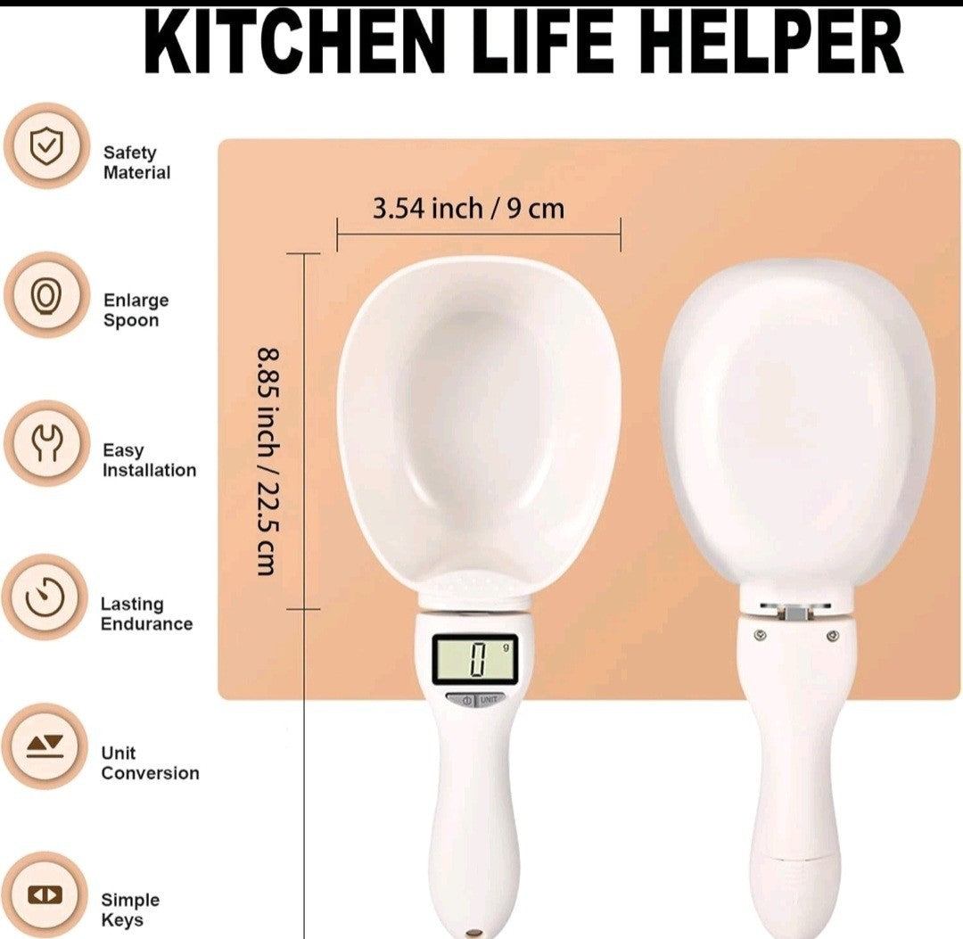 Multi Functional Measuring Spoon for Food Stable Quality Easy to Carry