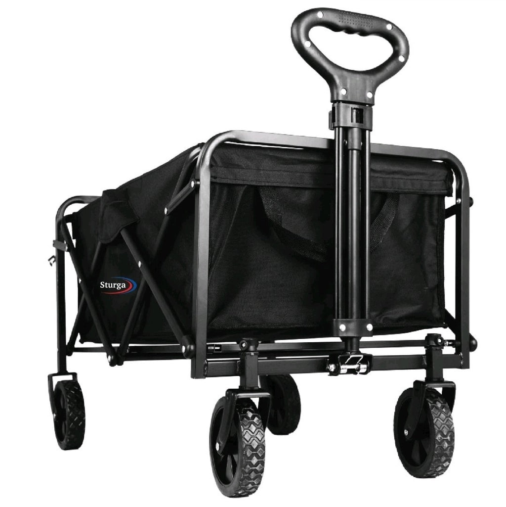 Heavy Duty Foldable Camping Outdoor Garden Trolley Cart Wagon Truck Wheelbarrow