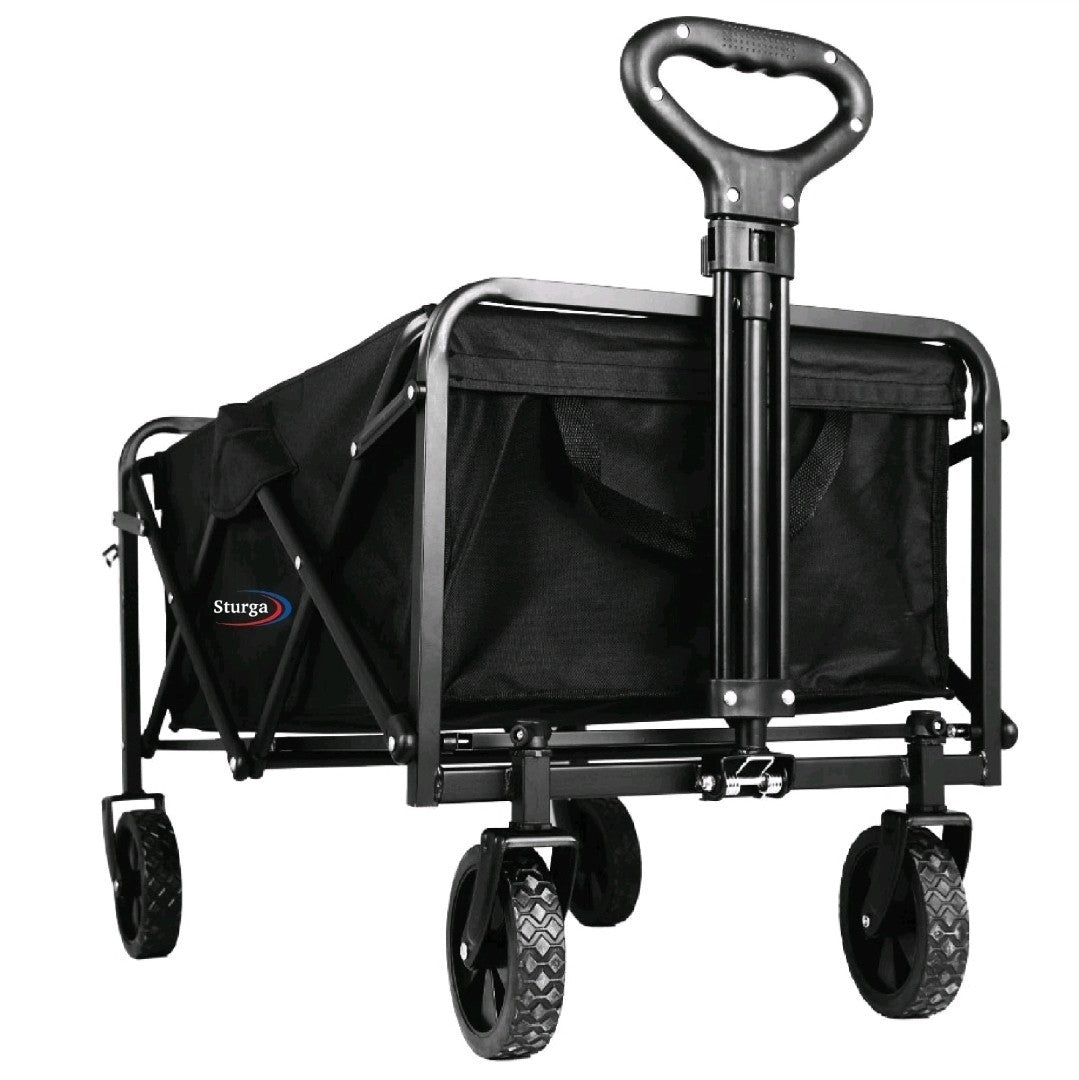 Heavy Duty Foldable Camping Outdoor Garden Trolley Cart Wagon Truck Wheelbarrow