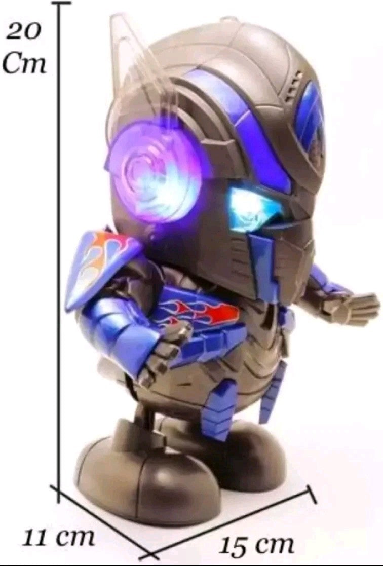 Optimus Prime Transformer Action Figure Dance Super Hero Robot Toy Dancing Music