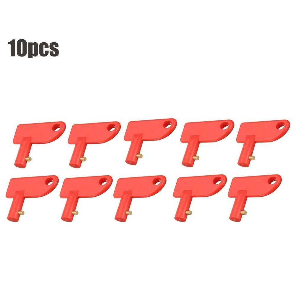10x Car Battery Isolator Switch Keys – 12V Master Disconnect Cut Off Switch