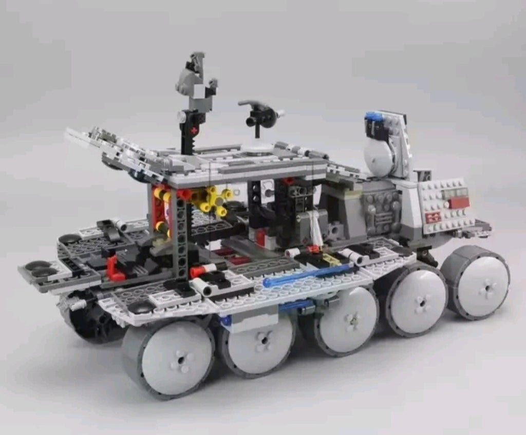 Star Wars Clone Turbo Tank Building Blocks Set MOC Bricks with Figures