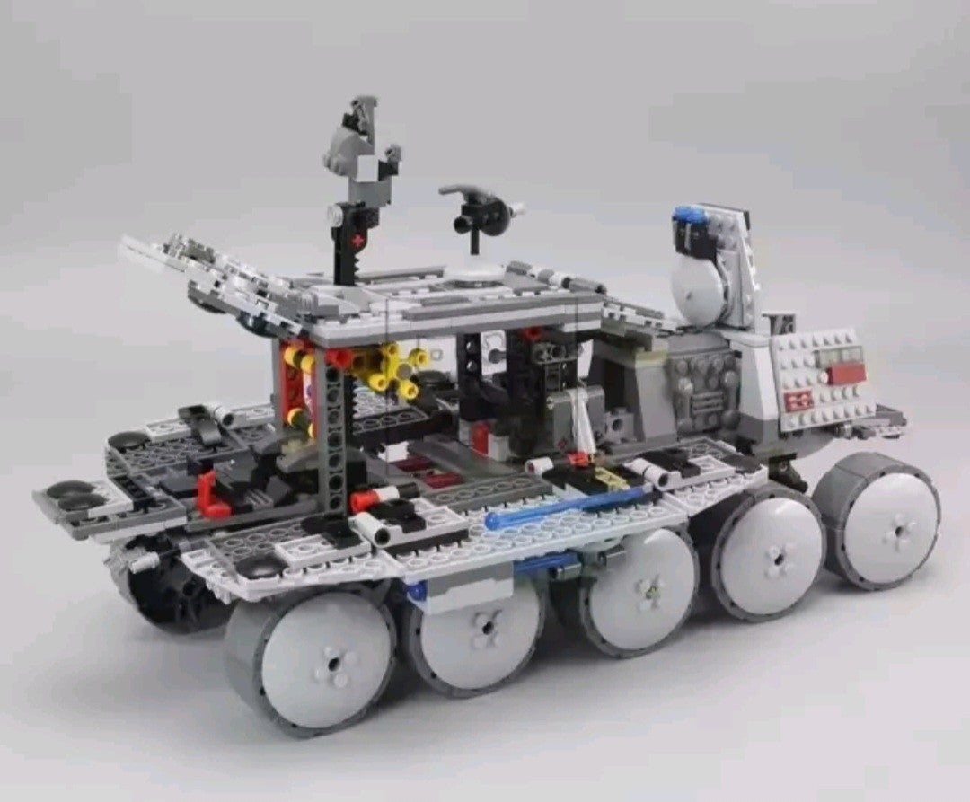 Star Wars Clone Turbo Tank Building Blocks Set MOC Bricks with Figures