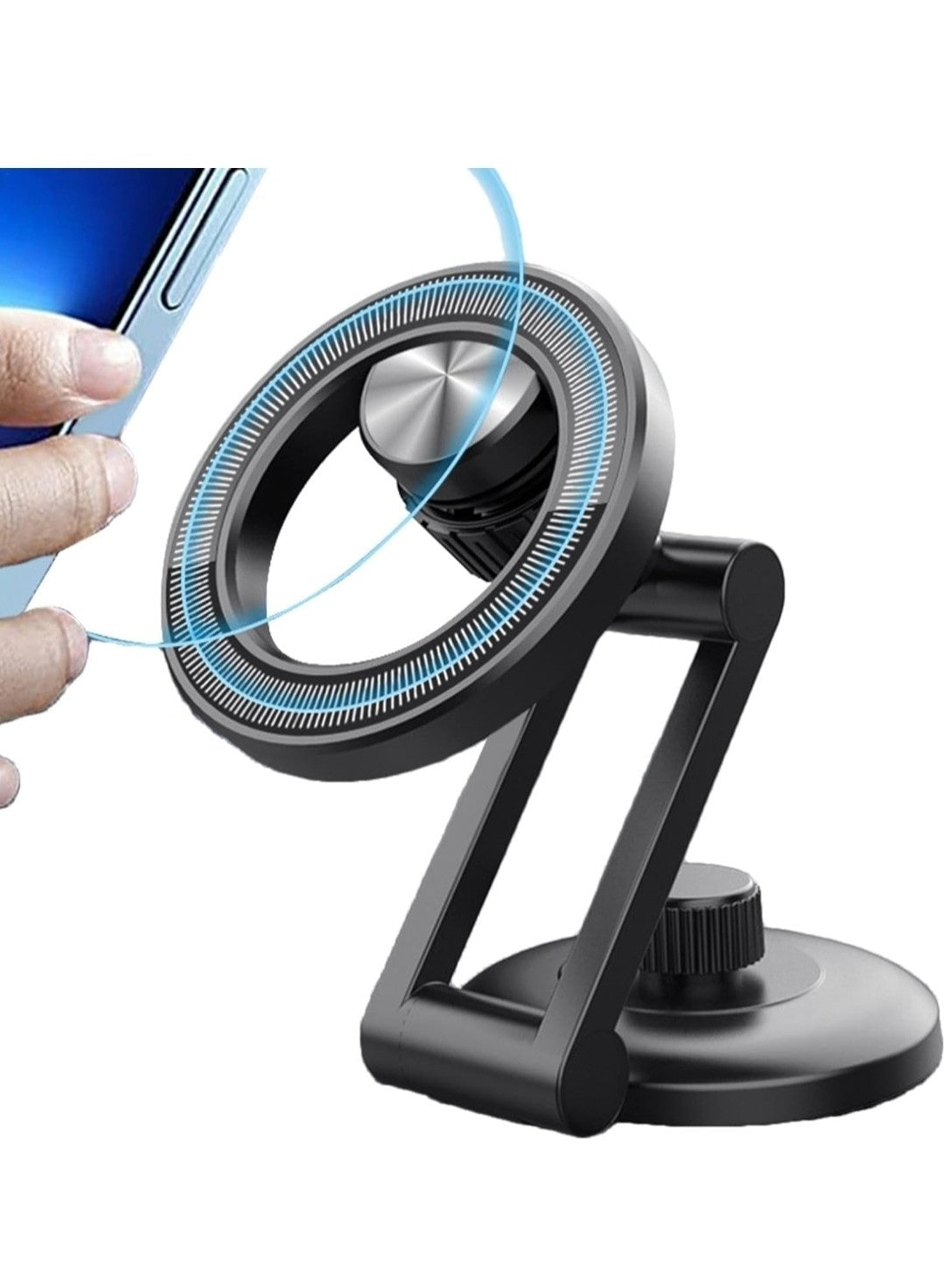 Magnetic Car Phone Holder | Air Vent & Suction Mount | Universal 360° Rotation