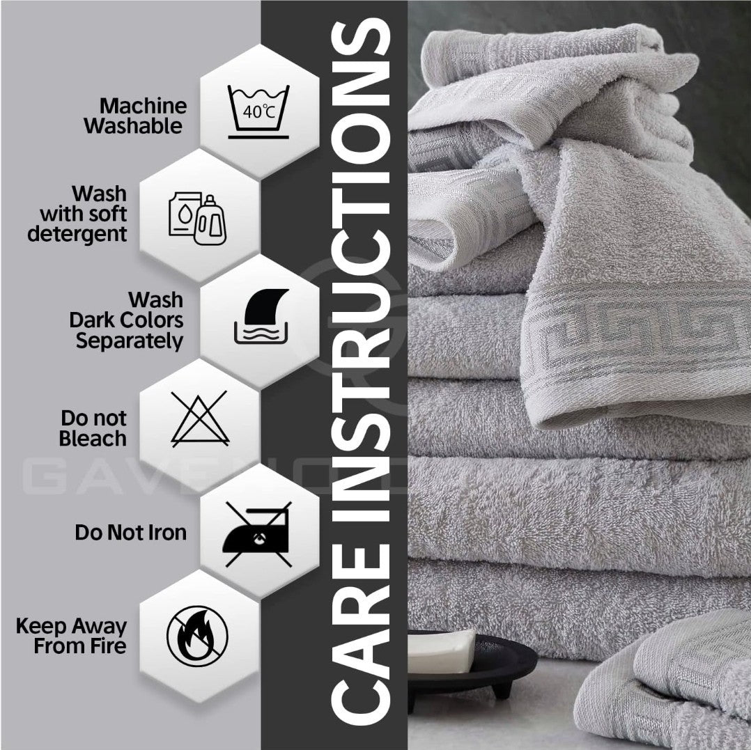 2 Pack Jumbo Bath Towel Sheets 80x170 cm 100% Premium Egyptian Cotton In Grey 