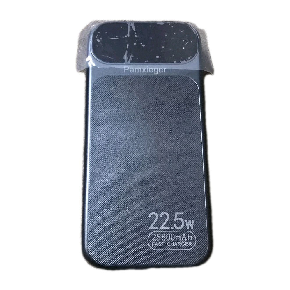 Super Fast Power Bank 25500mAh With Built-in Type-C And iPhone Cable + 3 Outputs