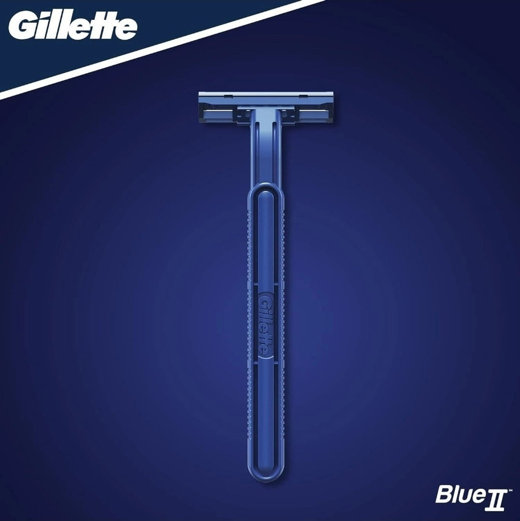 10x Gillette Blue 2 Disposable Men's Razor (2 x Pack), 5 Count Each Pack. New