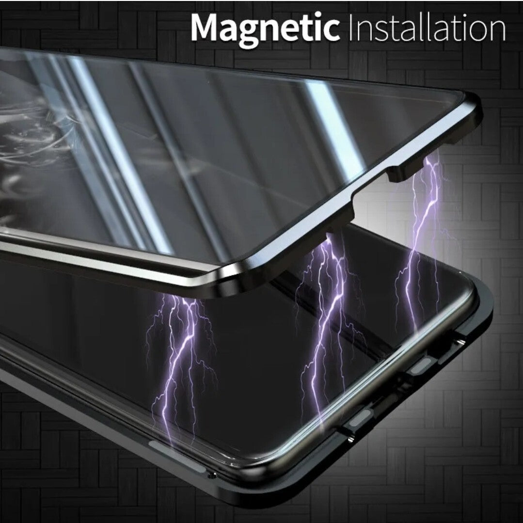360 Full Body Magnetic Aluminium Case Cover For Samsung Galaxy Note 20 In Teal