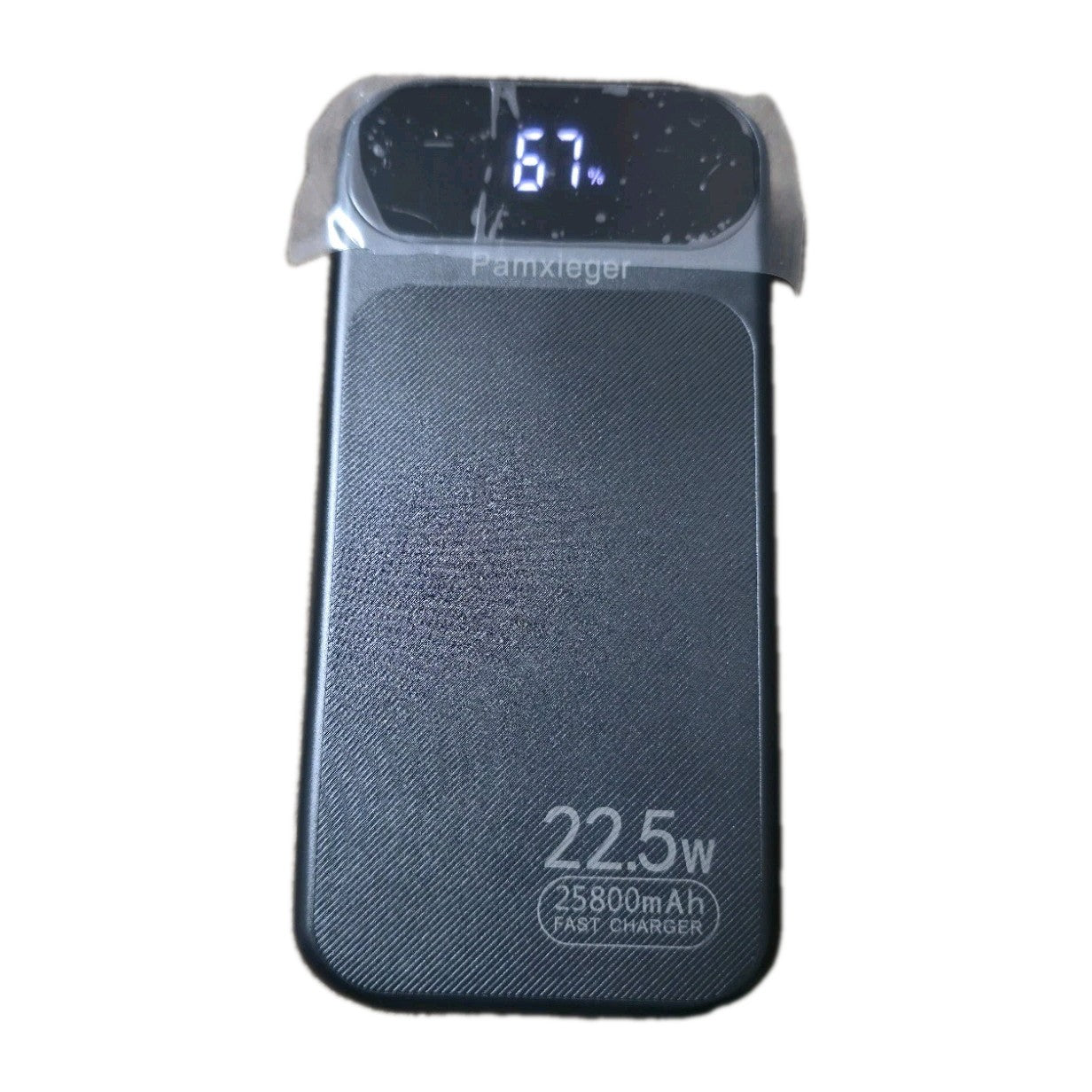 Super Fast Power Bank 25500mAh With Built-in Type-C And iPhone Cable + 3 Outputs
