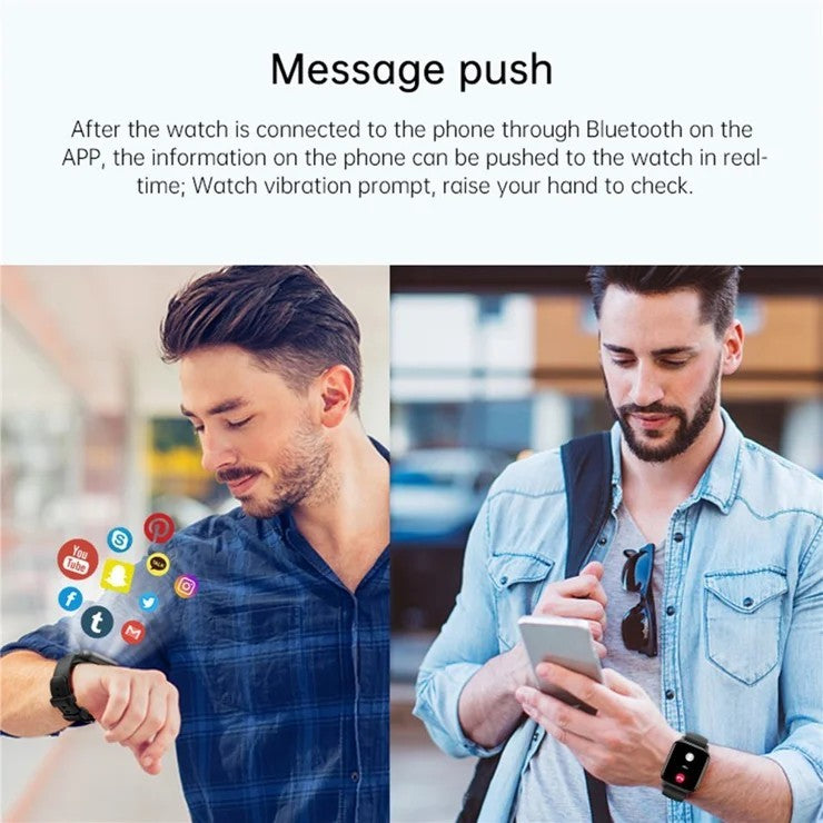 Smart Watch Fitness Tracker Heart Rate Bluetooth Call Men Women Sport Watches UK