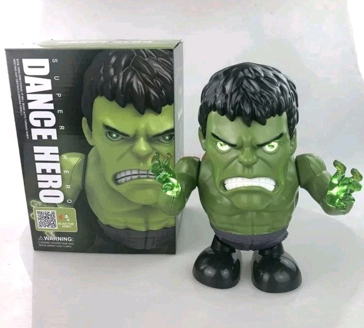 Action Figure Hulk  Dancing Robots With Light & Music BRAND NEW