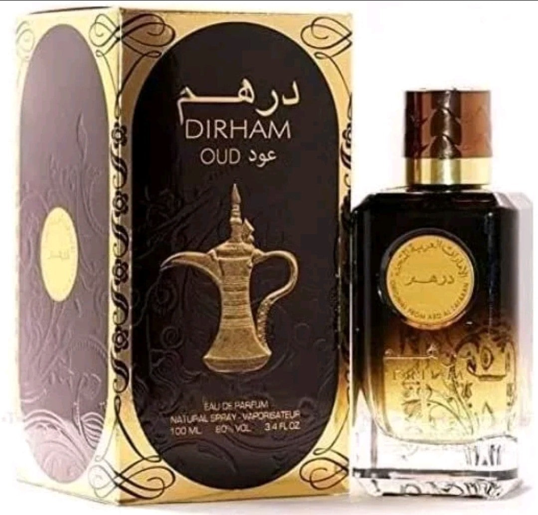 Dirham Oud By Ard Al Zaafaran 100ml Unisex Eau de Parfum Arabic Oudh Perfume NEW