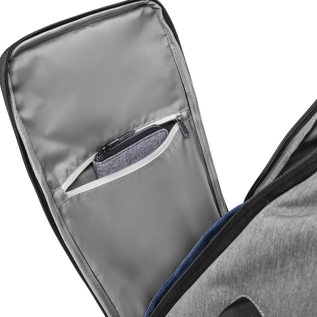 New Riseicon Liberty 1 Grey - Anti theft USB charging waterproof laptop backpack