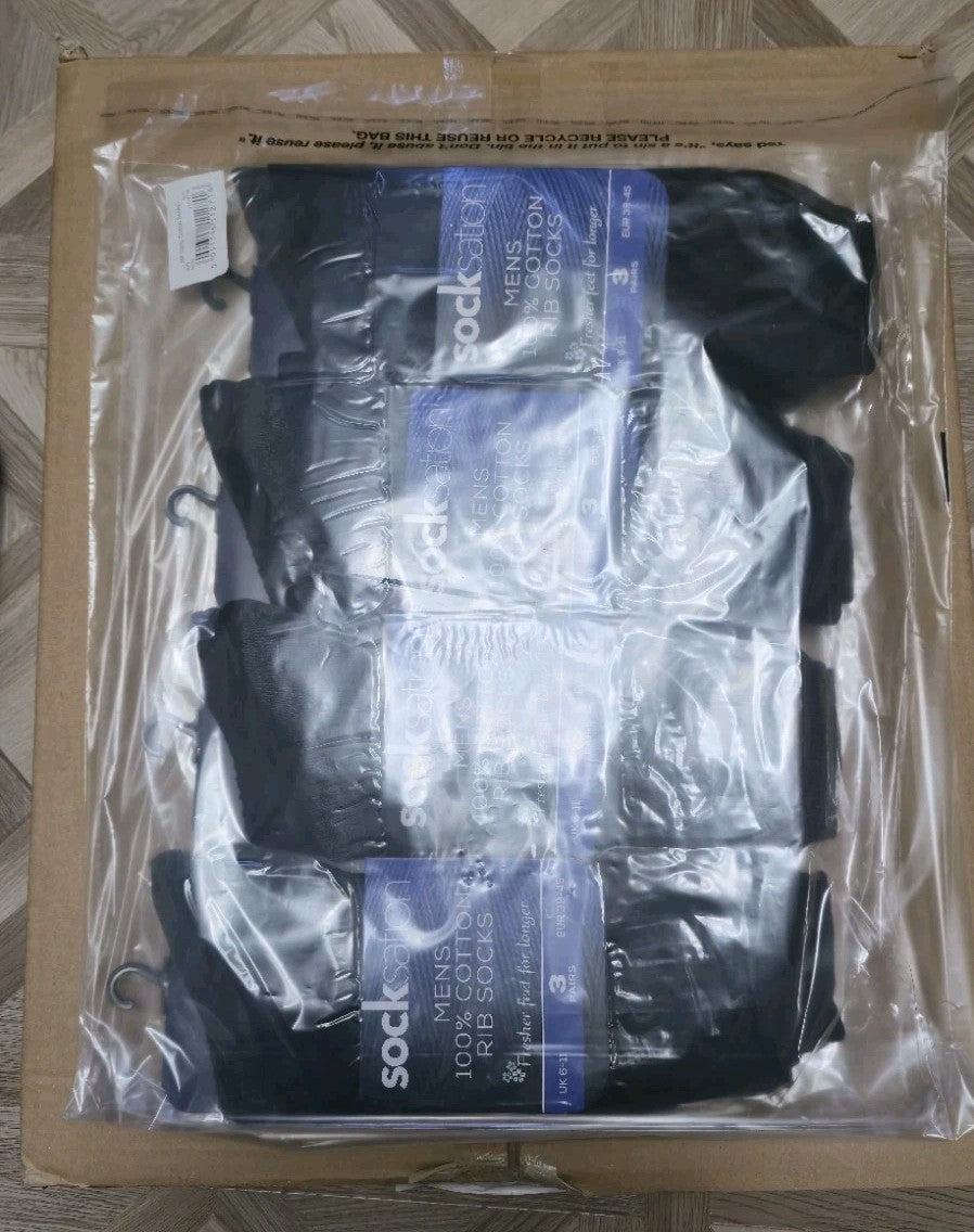 Resealable Poly Bags 100pcs, 400x410mm + 50mm | Garments Packaging Recyclable