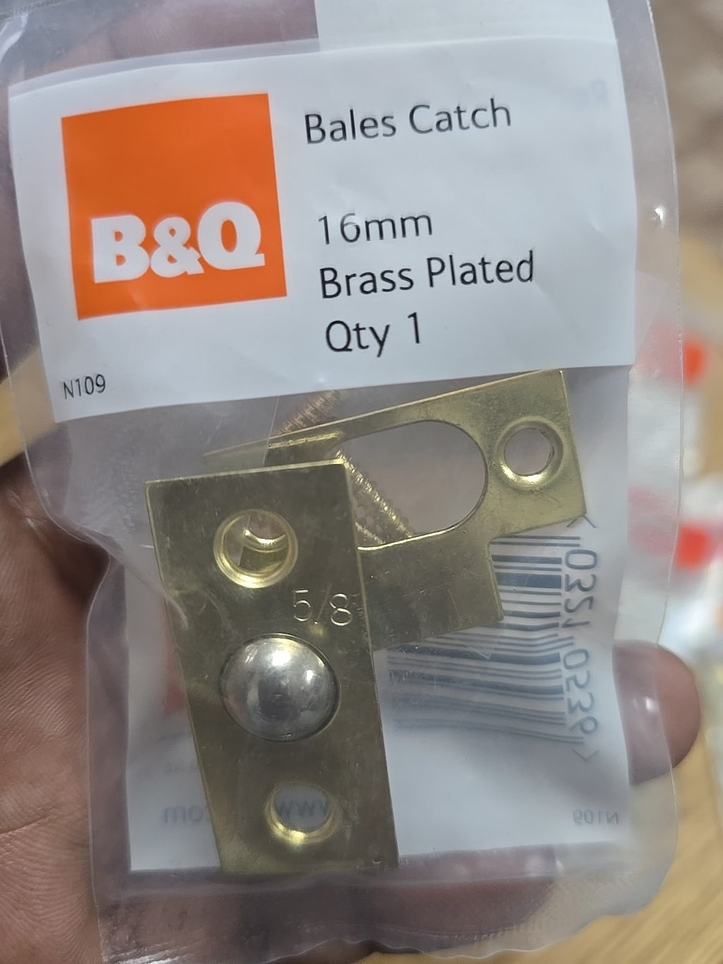 11 Packs Roller Ball Bales Catch Spring Loaded Door Mortice Latch Polished Brass