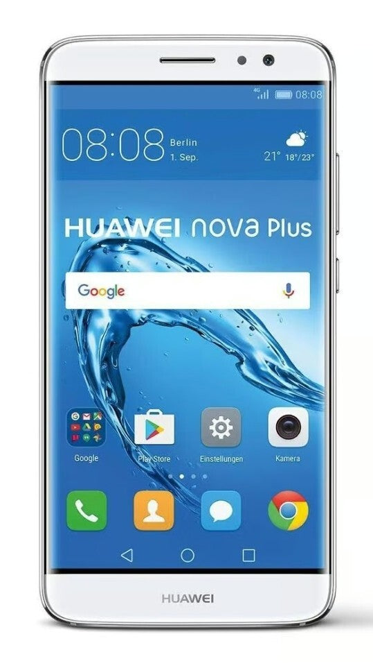Huawei Nova Plus MLA-L11 Silver 3GB/32GB LTE NFC Android Smartphone NEW