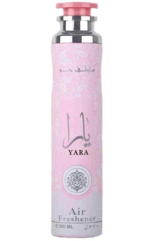 Yara Air Freshener by Lattafa 300ml – Long Lasting Fragrance Spray 100% Original