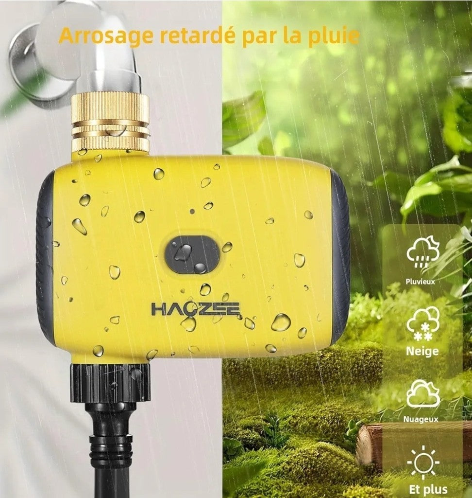 Smart Water Timer for Garden Hose, Sprinkler Timer for Watering, Requires Zigbee
