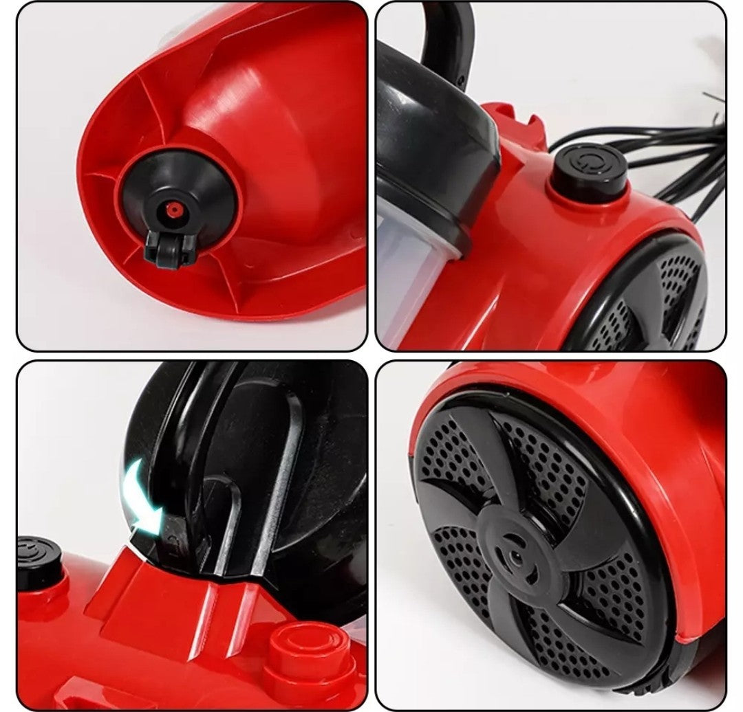Bagless Cylinder Vacuum Cleaner 1000W Compact Lightweight Powerful Cyclonic Vac
