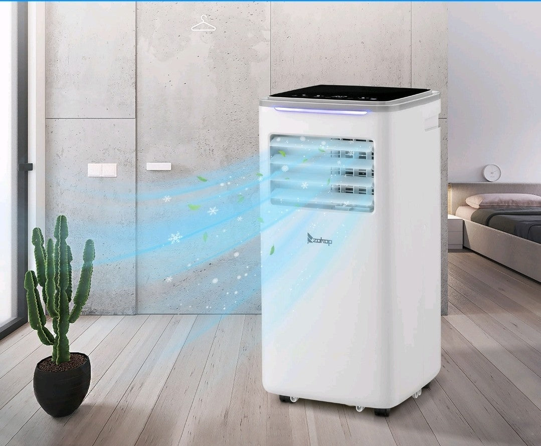 3 In 1 Portable Air Conditioner 8000BTU Mobile AC Unit, Fan,Dehumidifier