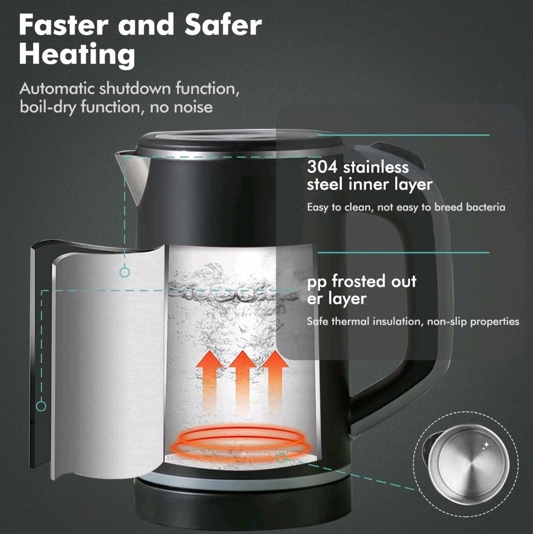 800Ml Kettles Electric Travel Compact Travel Electric Kettles Cordless Fast Boil