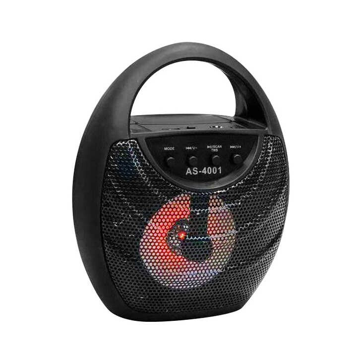Wireless Bluetooth Speakers As-4001 Black for Home,Desktop Loud Speakers, Stereo