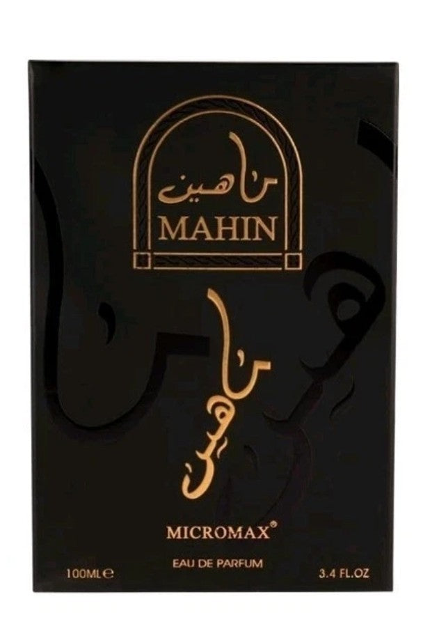 Mahin Premium Arabian Scent by Mahabub – Unisex Eau de Parfum | Long-Lasting Oud