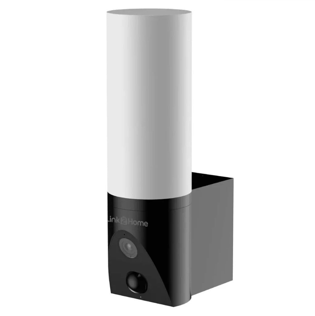 Link2Home L2H-PRHCAMBK Smart Porch Light with Camera