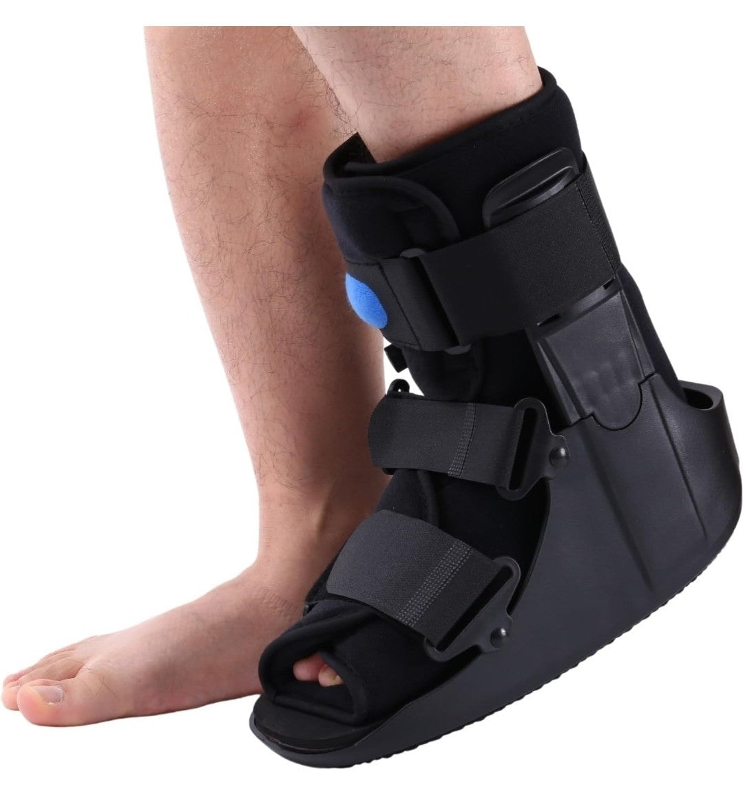 Mathgetin Air Walker Fracture Boot – Inflatable Orthopaedic Walking Boot Small