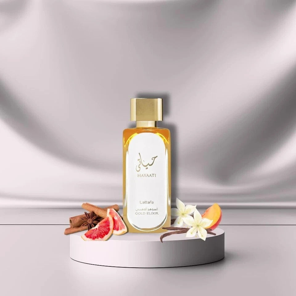 Hayaati Gold Eau De Luxury Perfum Fragrance 100ml, Mahbub | Unisex Long Lasting