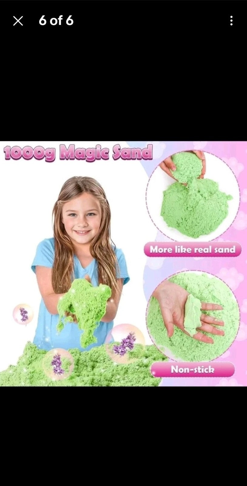 Lorfancy Play Sand Set. Play Sand Sensory Bin With Cute Pet Toys, Cats+1kg Sand