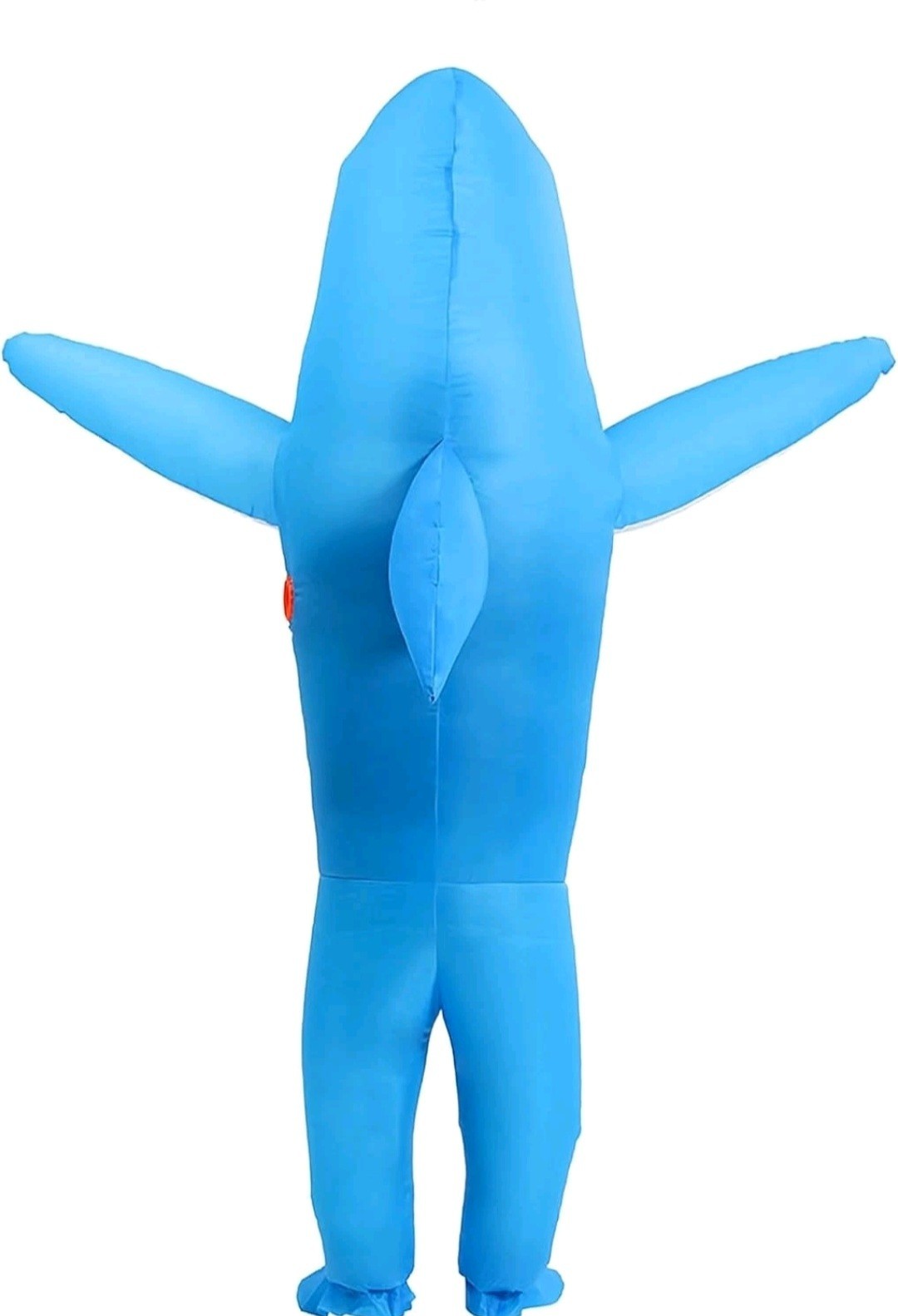 Inflatable Costume Adult shark costume- Funny Dress Party  Blue 