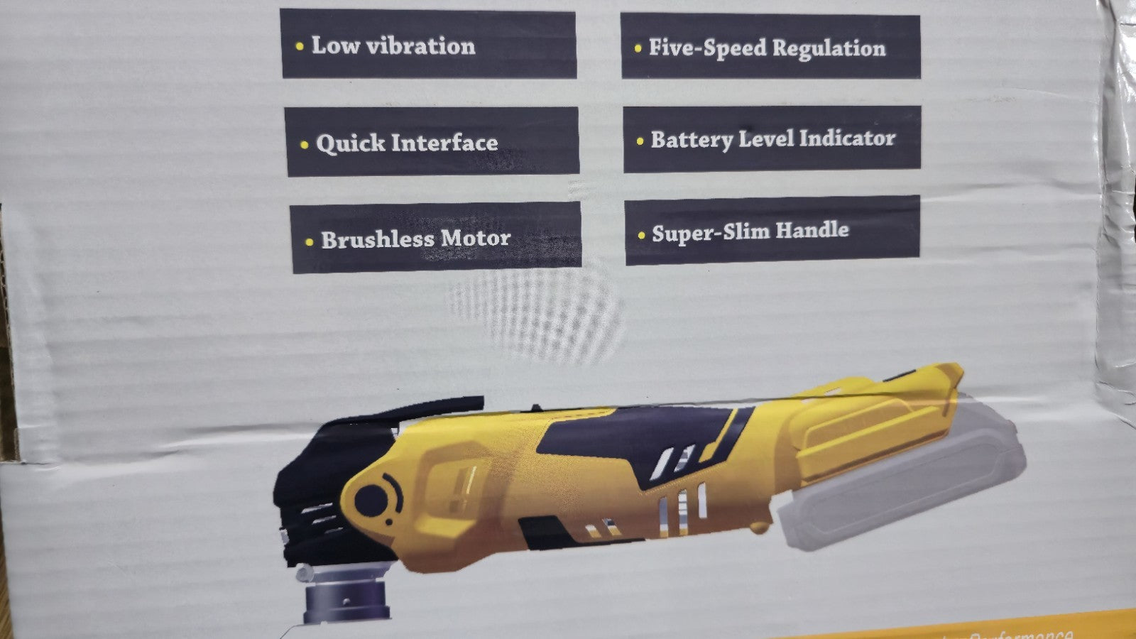 20V Cordless Brushless Multi-Function Oscillating Tool | 5-Speed | Li-Ion Powere