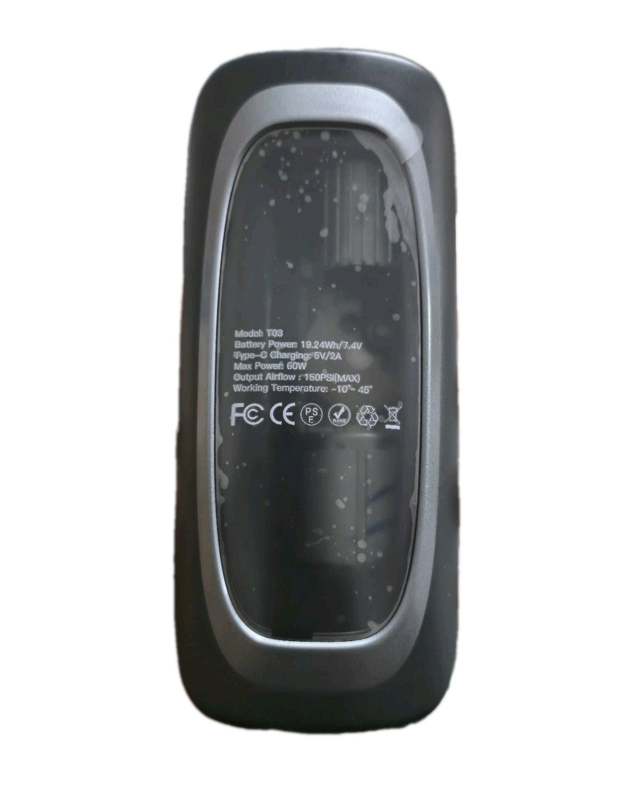 Elesong Smart Electric Air Pump T03 – 150PSI Portable Cordless Tyre Inflator