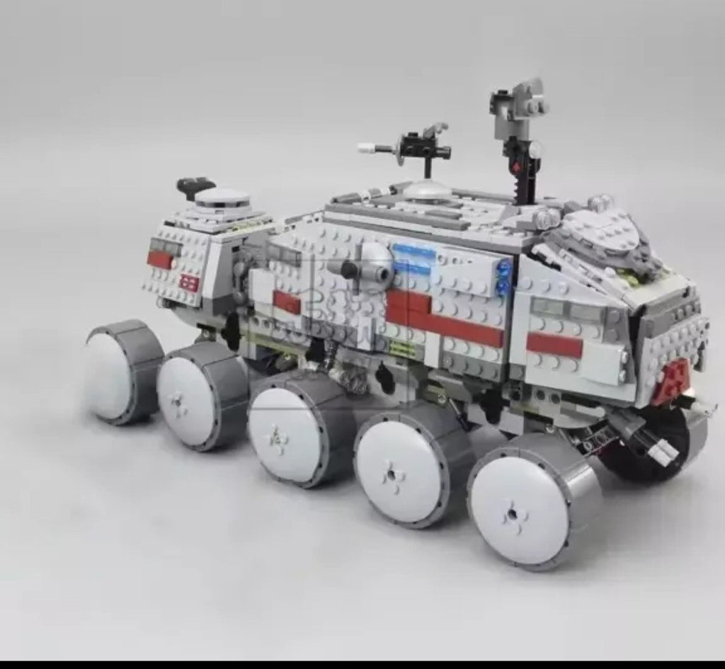 Star Wars Clone Turbo Tank Building Blocks Set MOC Bricks with Figures