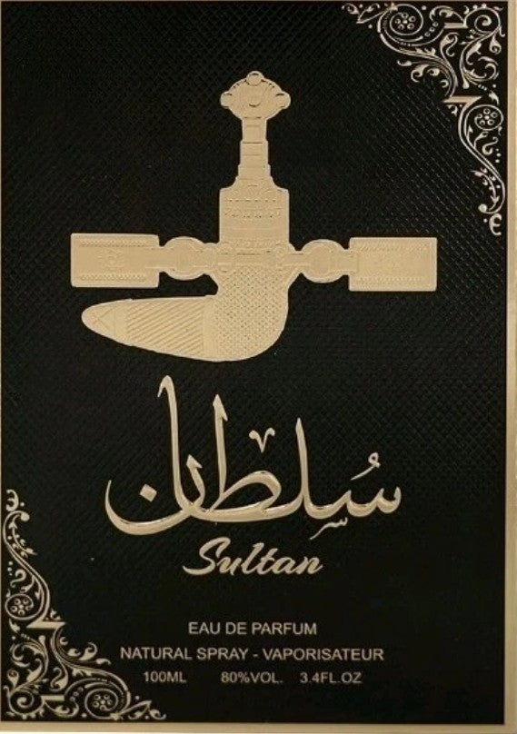Sultan Eau De Parfum 100ml by Mahabub | Long Lasting Arabic Fragrance for Men