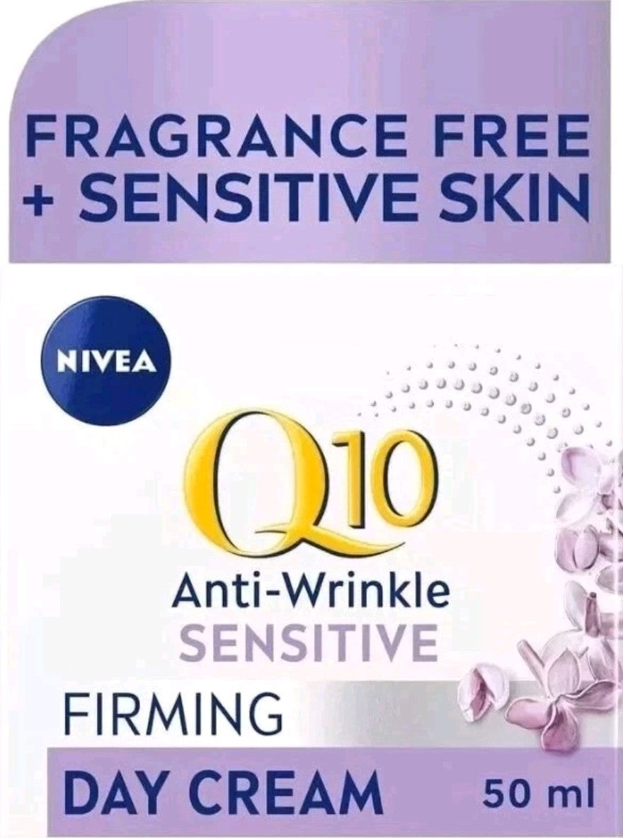 Nivea 50ml Q10 Anti-wrinkle Day Cream-50ml Q10 Night Cream Suitable For All Skin