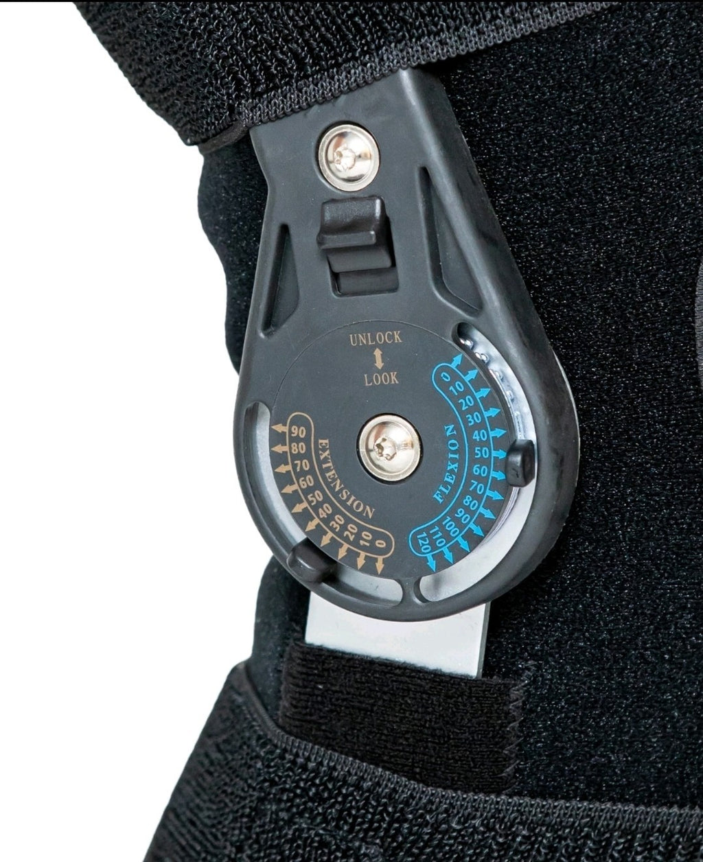 Hinged Locking Knee Support Brace For Arthritis Tendon Ligament Pain Relief
