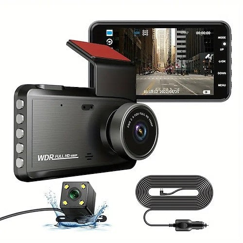 Car Dvr  4-inch touch WIFI interconnected HD car driving recorder car Camera 