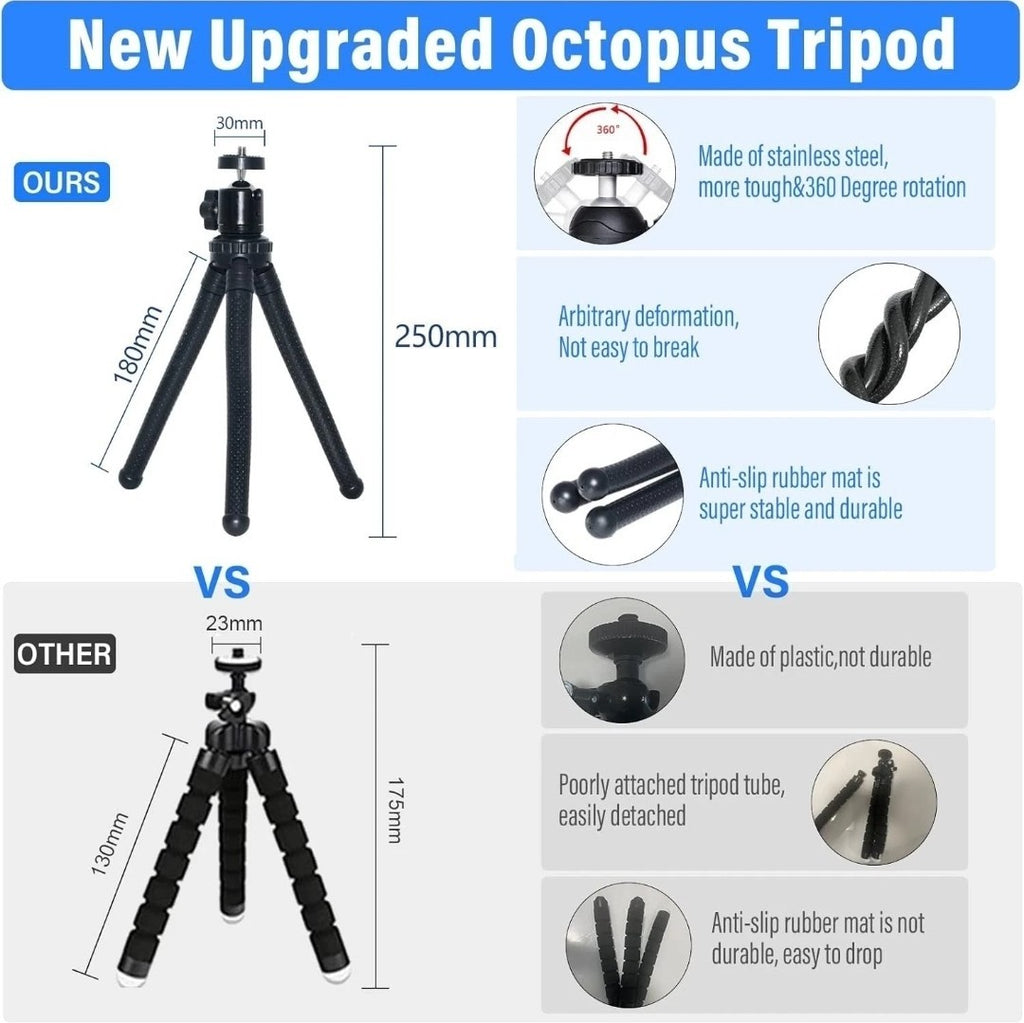 50-in-1 Action Camera Accessories Kit for GoPro Hero 12 11 10 9 8 7, Max, Fusion
