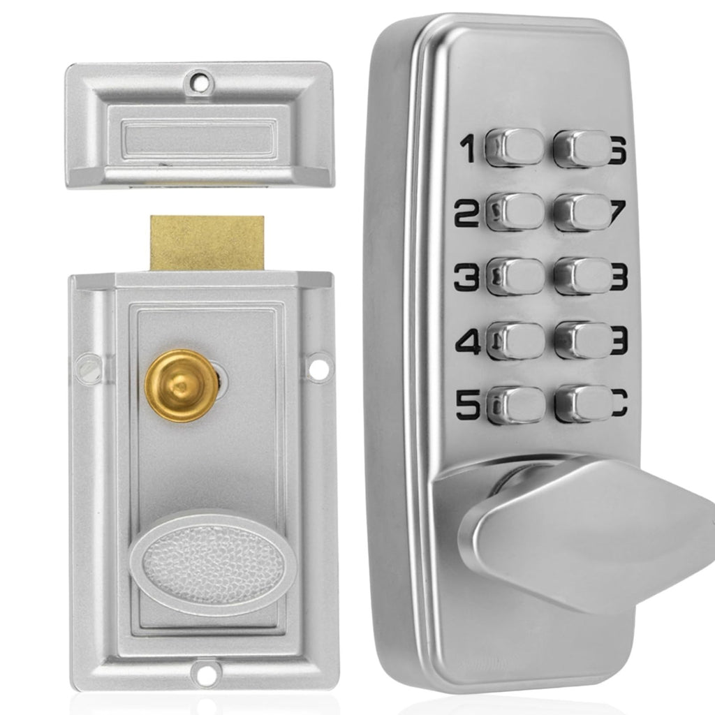 Digital Password Door Lock Mechanical Code Waterproof Electronic Locker