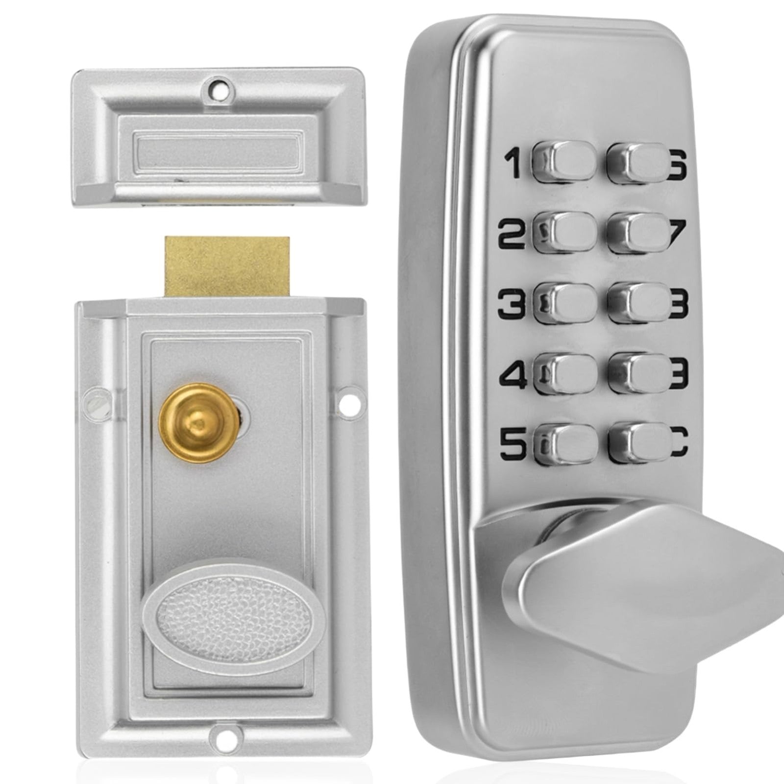 Digital Password Door Lock Mechanical Code Waterproof Electronic Locker