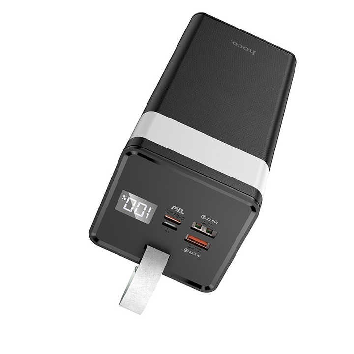 Hoco Super Fast Power Bank 40000mAh 4 Output, Micro / Type-C Input,Type-c Output
