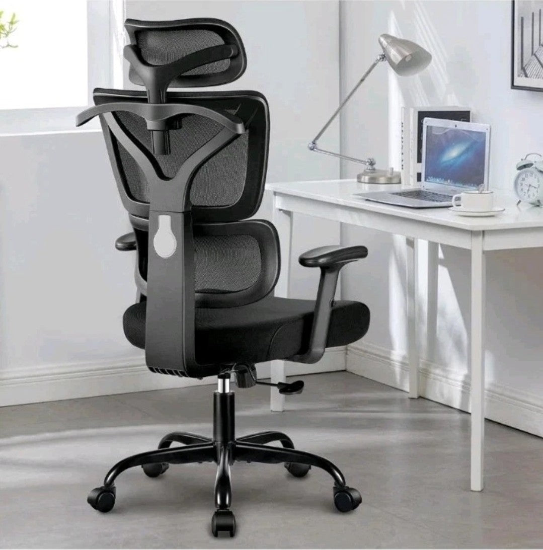 Ergonomic Office Chair- High Back Gaming Recliner with Lumbar Support 3D Armrest