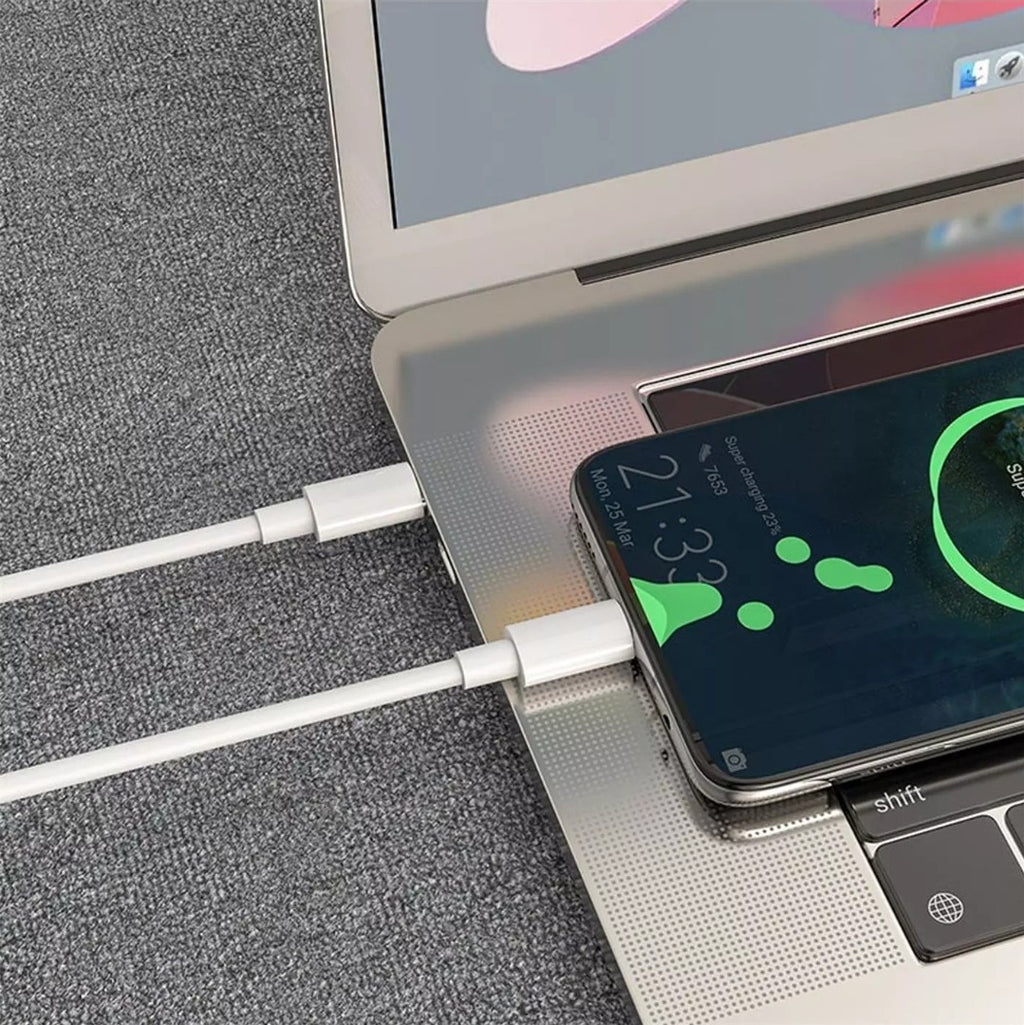 2M HOCO 60W USB-C to USB-C Charging & Data Cable–Super Fast, Durable, High-Speed