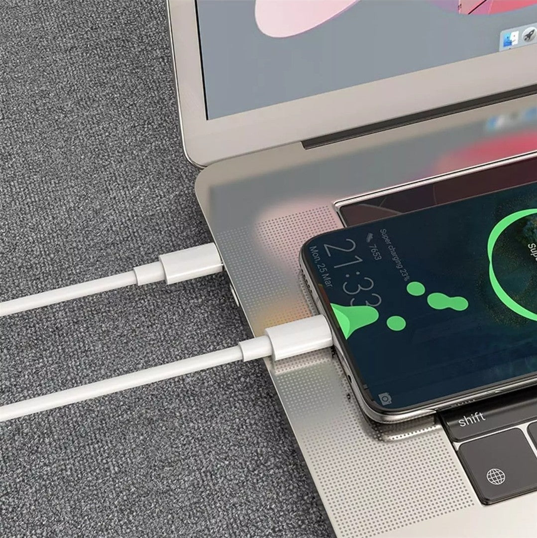 2M HOCO 60W USB-C to USB-C Charging & Data Cable–Super Fast, Durable, High-Speed