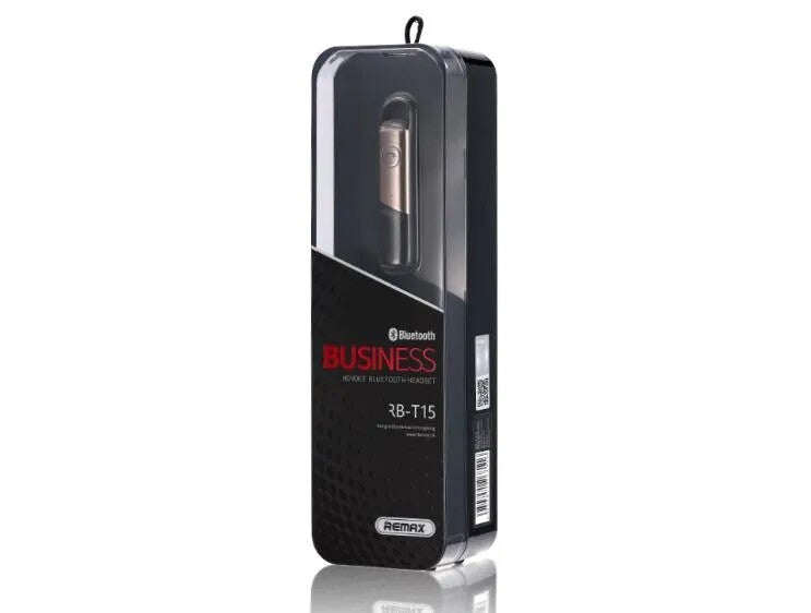 Remax RB-T15 HD Voice Bluetooth 4.1 Universal Headset Headphone Earphone Gold