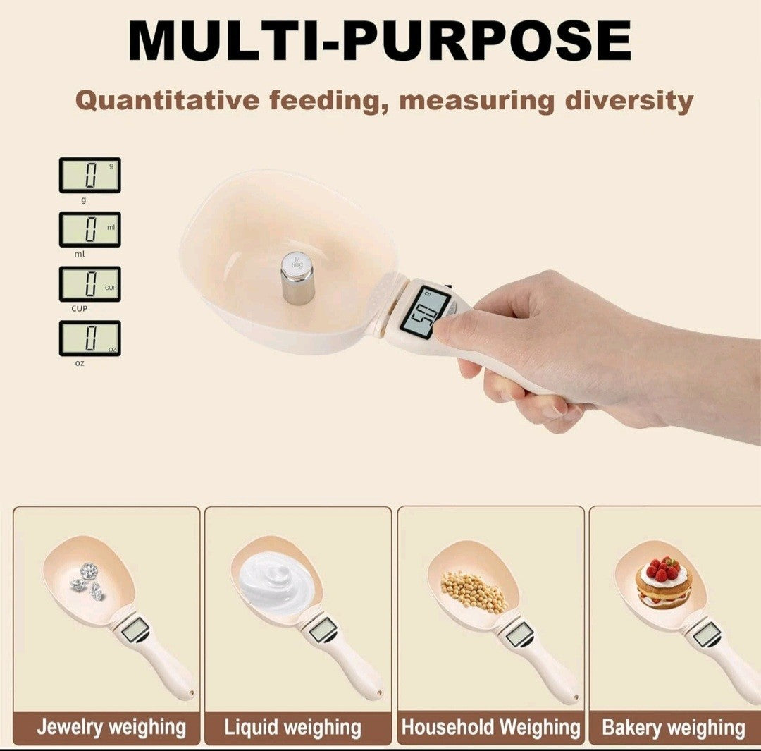 Multi Functional Measuring Spoon for Food Stable Quality Easy to Carry