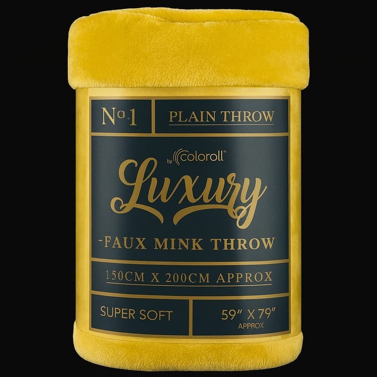 Luxury Super Soft Large Fleece Blanket Sofa Bed Mink Throw Faux Fur Blankets